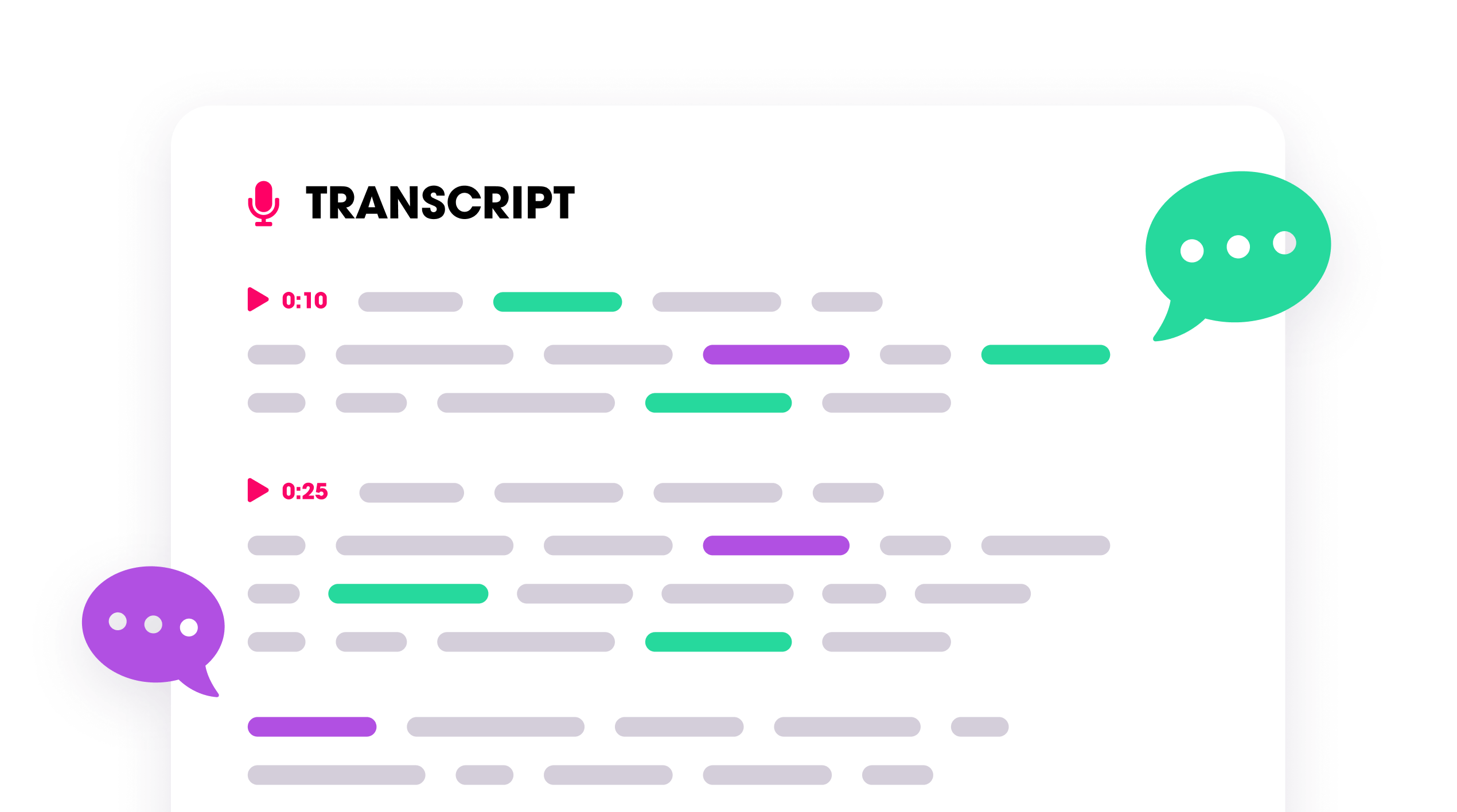 Podcast API Transcripts